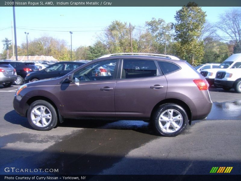 Iridium Graphite Metallic / Gray 2008 Nissan Rogue SL AWD