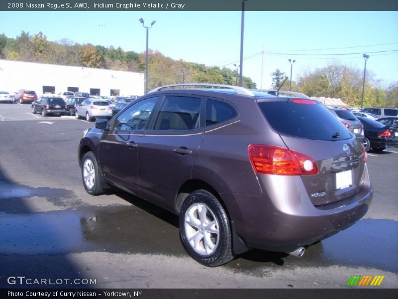 Iridium Graphite Metallic / Gray 2008 Nissan Rogue SL AWD