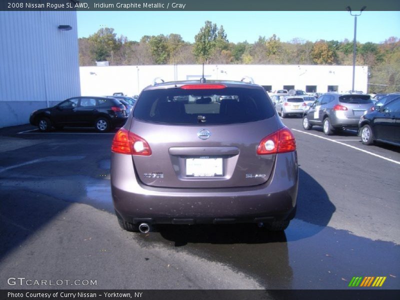 Iridium Graphite Metallic / Gray 2008 Nissan Rogue SL AWD