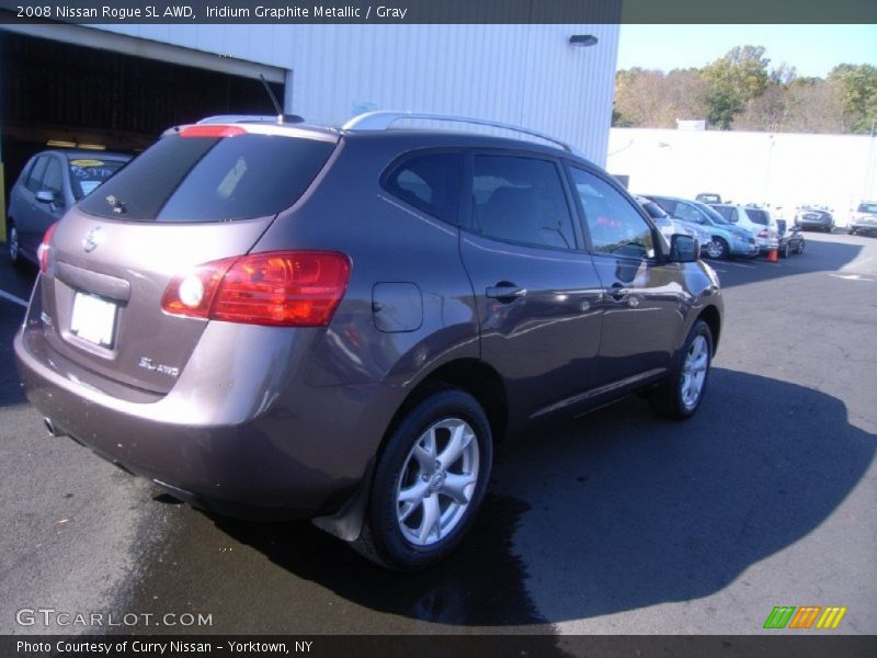 Iridium Graphite Metallic / Gray 2008 Nissan Rogue SL AWD