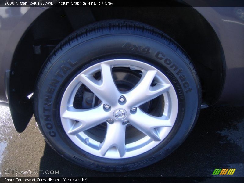 Iridium Graphite Metallic / Gray 2008 Nissan Rogue SL AWD