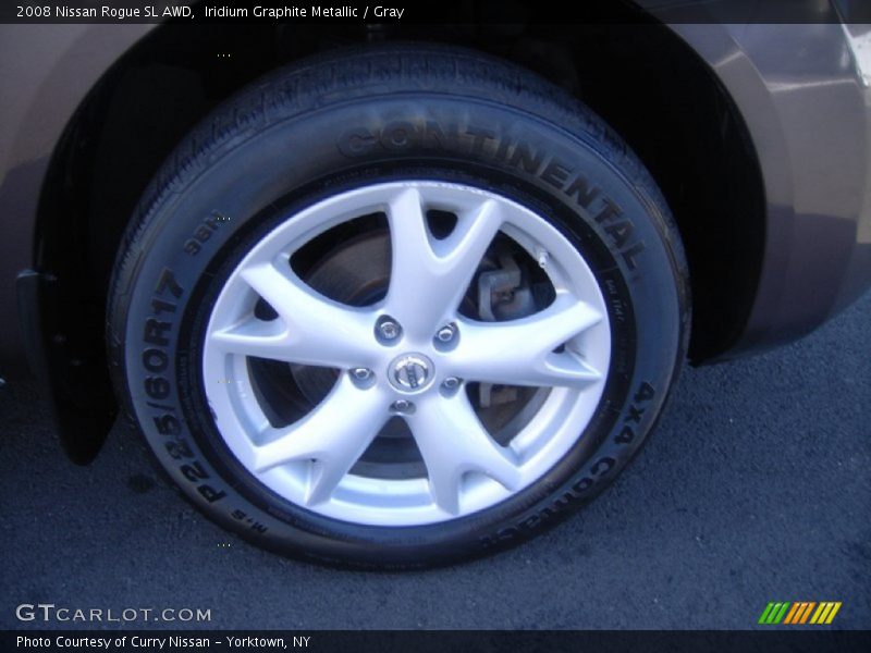 Iridium Graphite Metallic / Gray 2008 Nissan Rogue SL AWD
