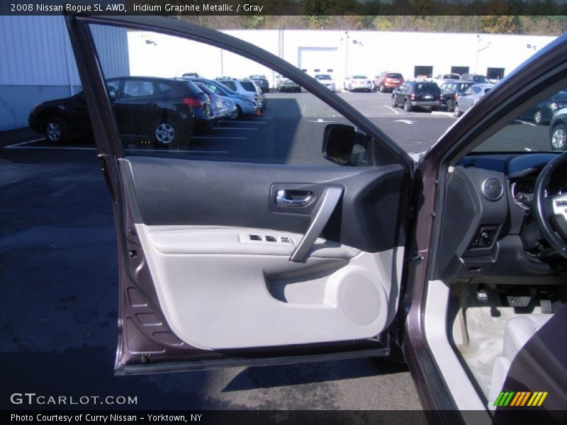 Iridium Graphite Metallic / Gray 2008 Nissan Rogue SL AWD