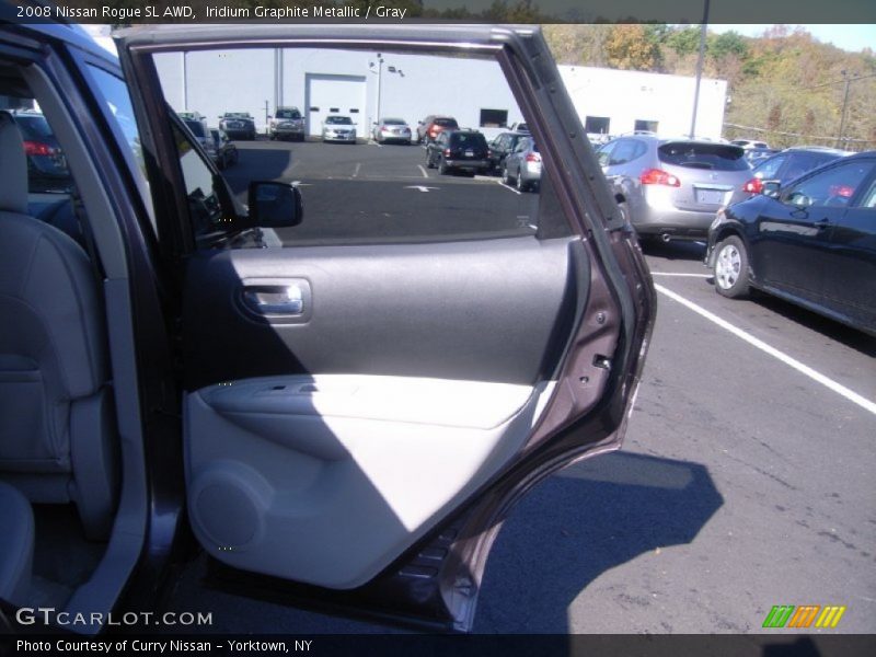 Iridium Graphite Metallic / Gray 2008 Nissan Rogue SL AWD