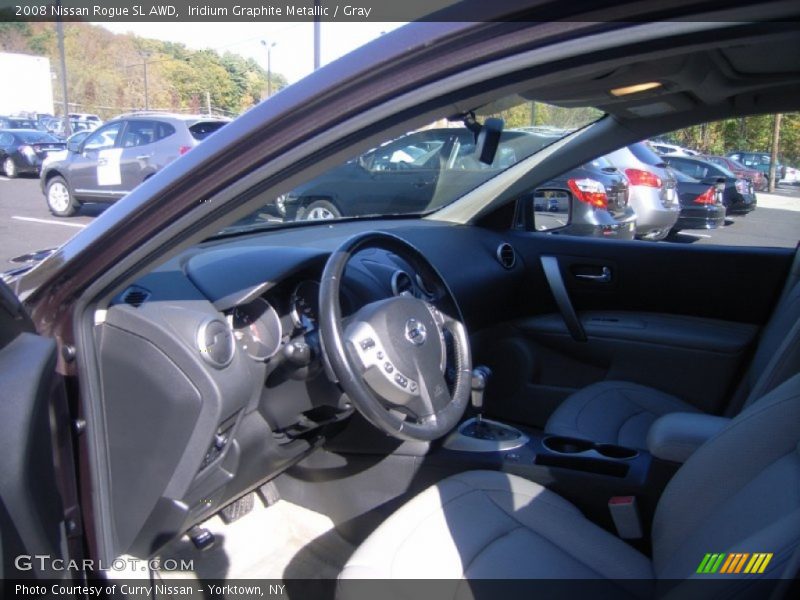 Iridium Graphite Metallic / Gray 2008 Nissan Rogue SL AWD