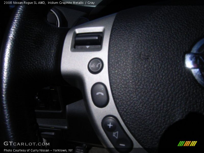 Iridium Graphite Metallic / Gray 2008 Nissan Rogue SL AWD