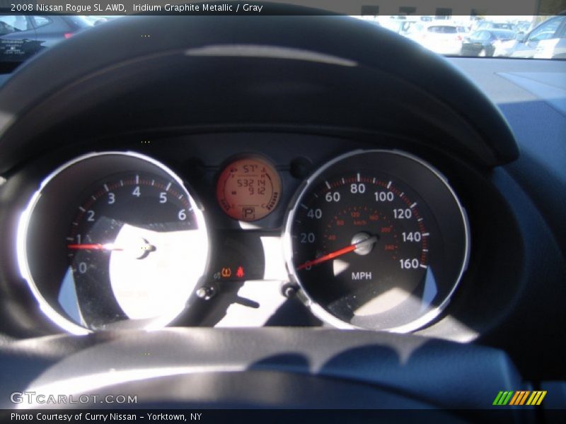 Iridium Graphite Metallic / Gray 2008 Nissan Rogue SL AWD
