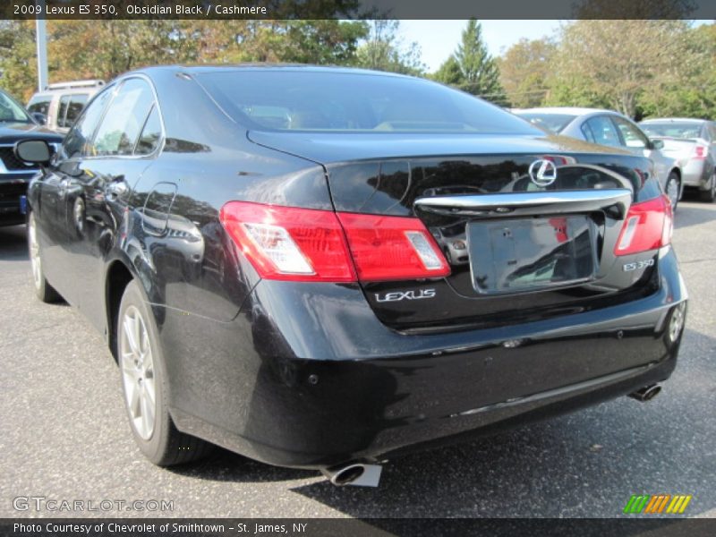 Obsidian Black / Cashmere 2009 Lexus ES 350