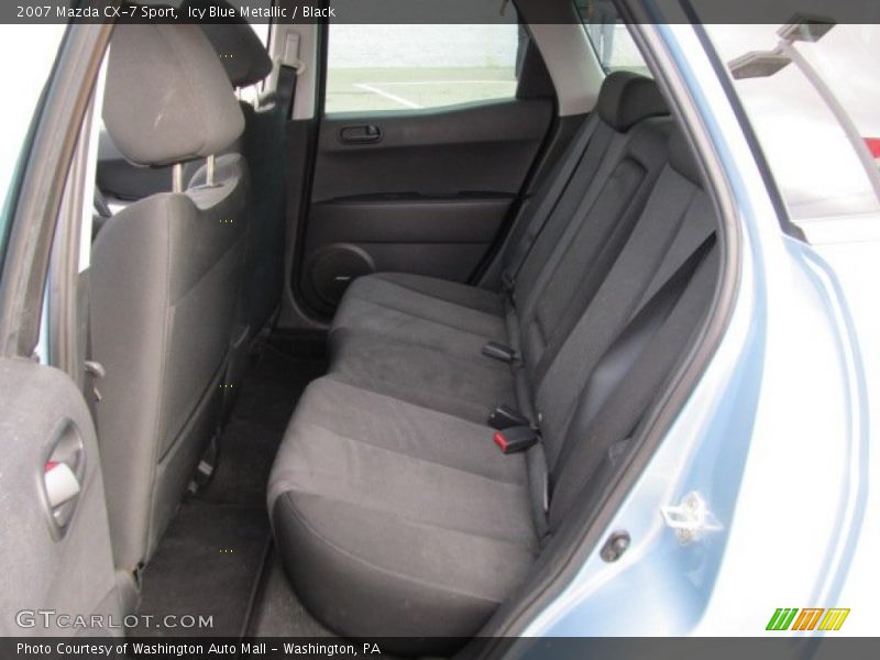 Icy Blue Metallic / Black 2007 Mazda CX-7 Sport