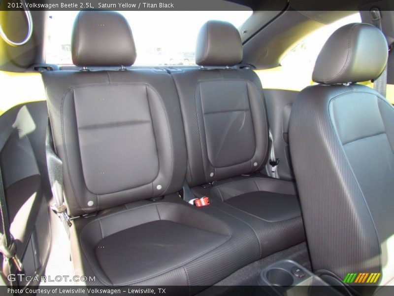 Saturn Yellow / Titan Black 2012 Volkswagen Beetle 2.5L