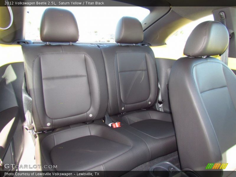 Saturn Yellow / Titan Black 2012 Volkswagen Beetle 2.5L