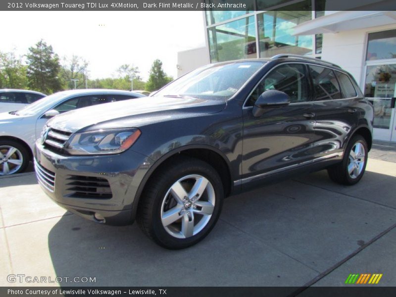 Dark Flint Metallic / Black Anthracite 2012 Volkswagen Touareg TDI Lux 4XMotion