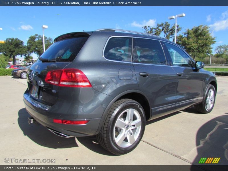 Dark Flint Metallic / Black Anthracite 2012 Volkswagen Touareg TDI Lux 4XMotion