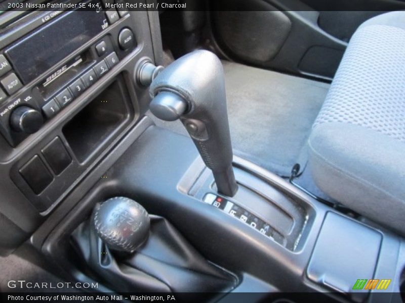 Merlot Red Pearl / Charcoal 2003 Nissan Pathfinder SE 4x4