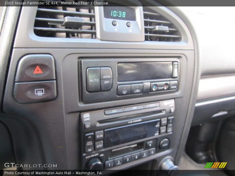 Merlot Red Pearl / Charcoal 2003 Nissan Pathfinder SE 4x4