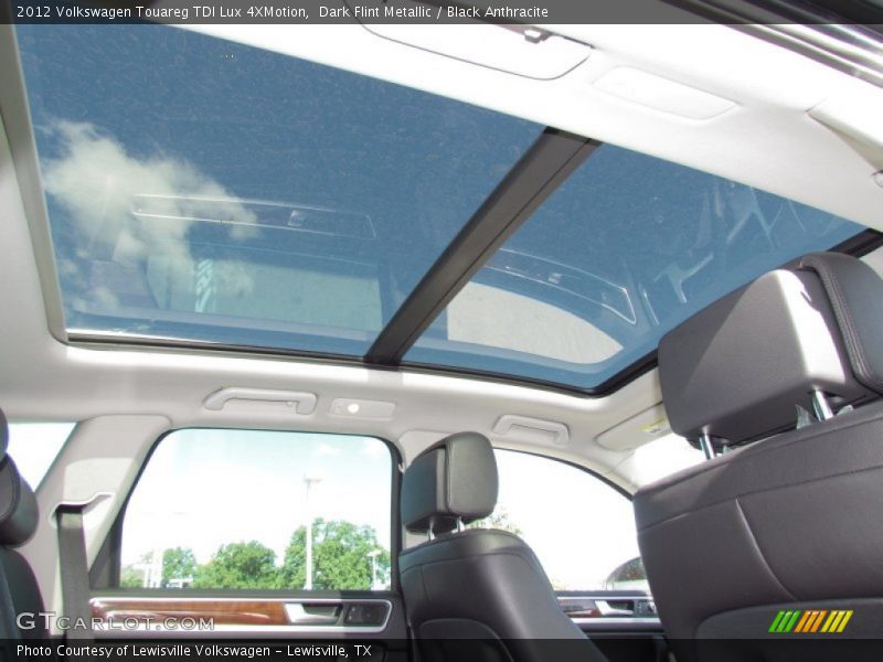 Sunroof of 2012 Touareg TDI Lux 4XMotion