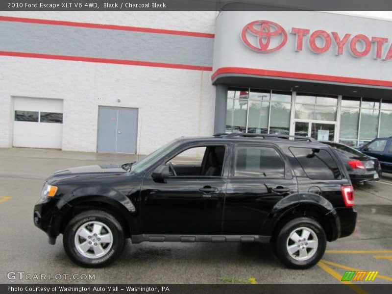 Black / Charcoal Black 2010 Ford Escape XLT V6 4WD