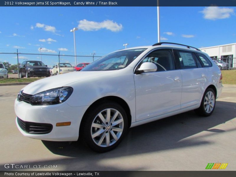  2012 Jetta SE SportWagen Candy White