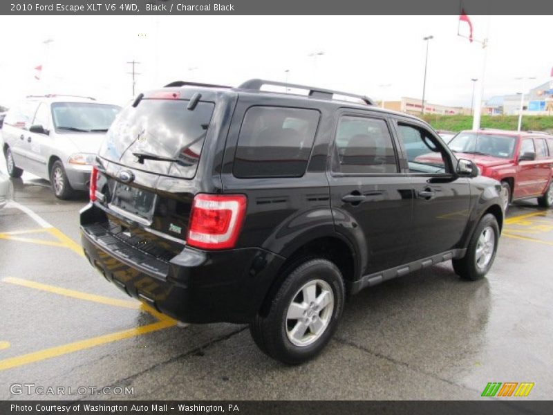 Black / Charcoal Black 2010 Ford Escape XLT V6 4WD