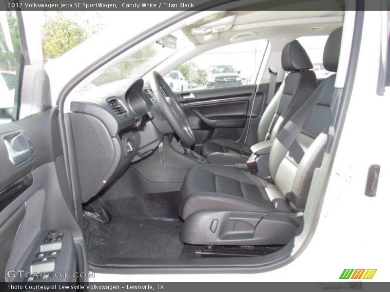  2012 Jetta SE SportWagen Titan Black Interior