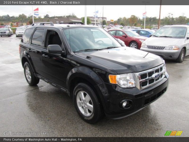 Black / Charcoal Black 2010 Ford Escape XLT V6 4WD