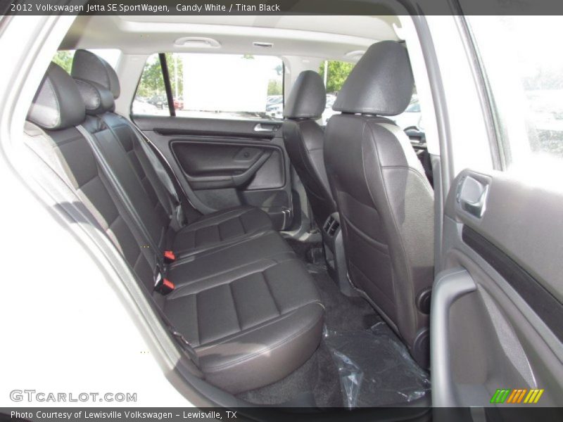  2012 Jetta SE SportWagen Titan Black Interior