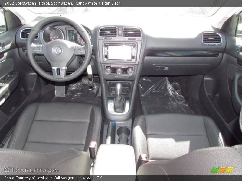 Candy White / Titan Black 2012 Volkswagen Jetta SE SportWagen