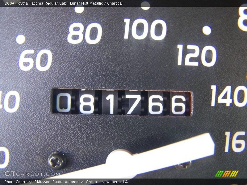 Lunar Mist Metallic / Charcoal 2004 Toyota Tacoma Regular Cab
