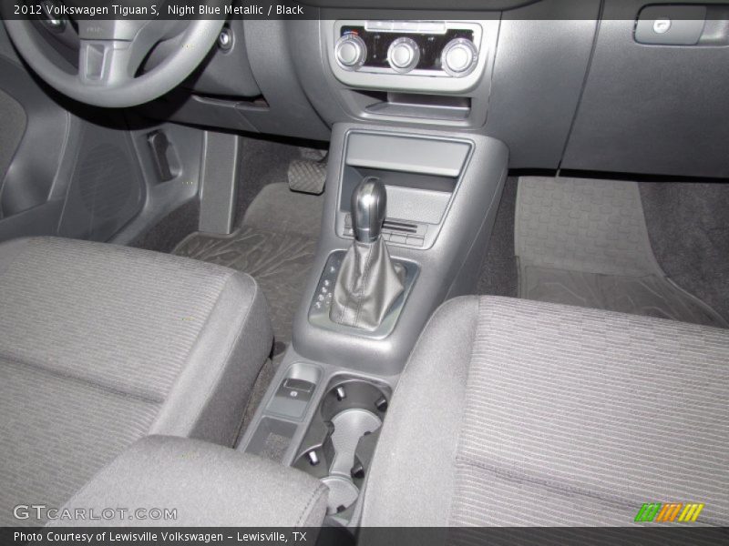 Night Blue Metallic / Black 2012 Volkswagen Tiguan S