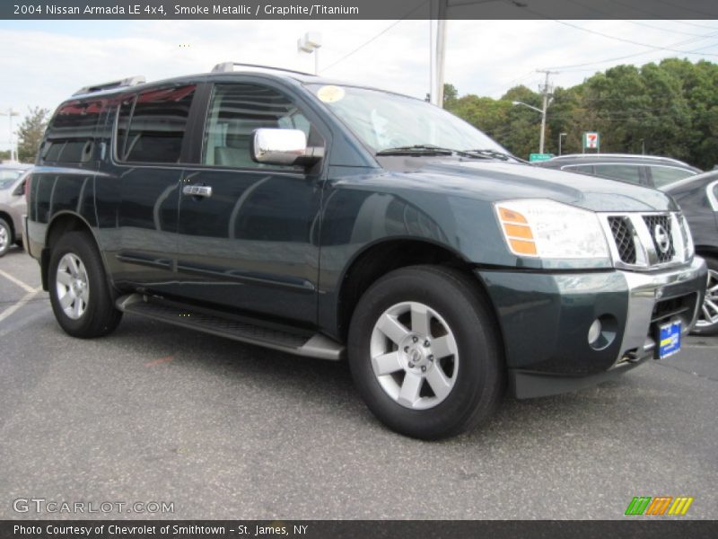 Smoke Metallic / Graphite/Titanium 2004 Nissan Armada LE 4x4