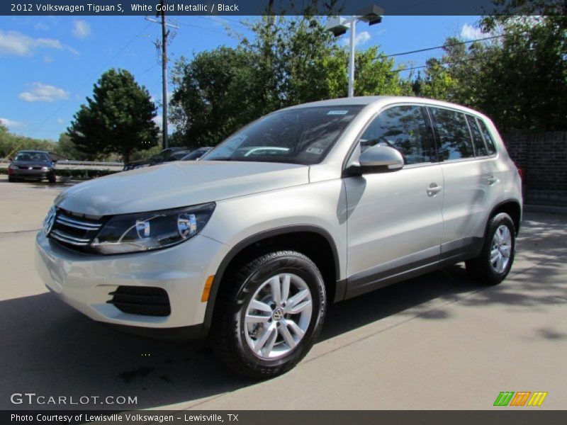  2012 Tiguan S White Gold Metallic
