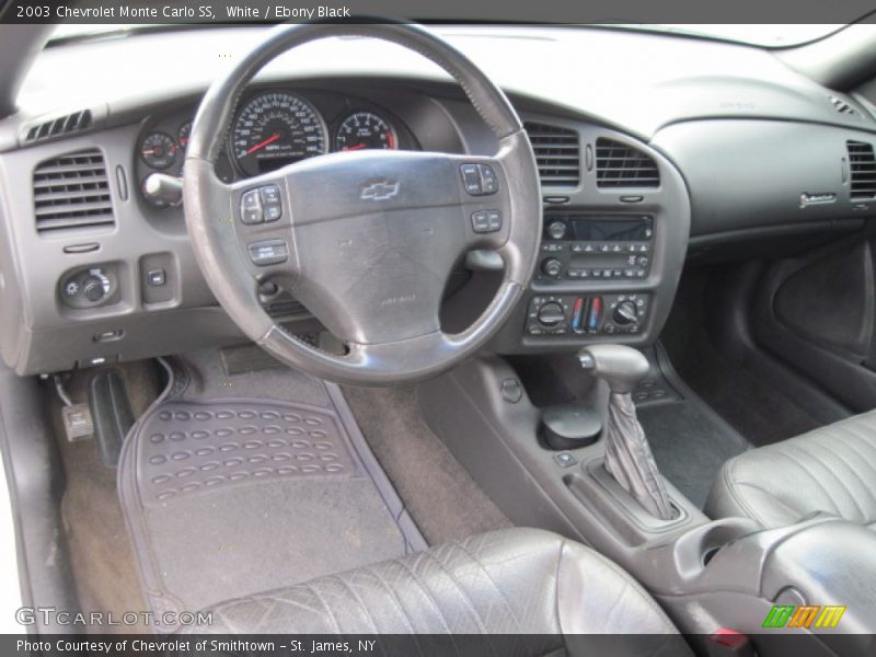 White / Ebony Black 2003 Chevrolet Monte Carlo SS