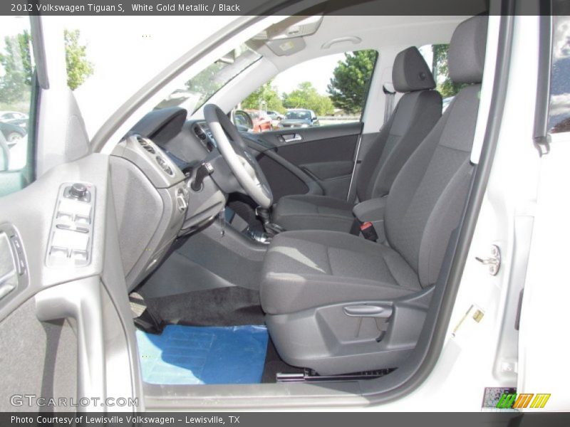  2012 Tiguan S Black Interior