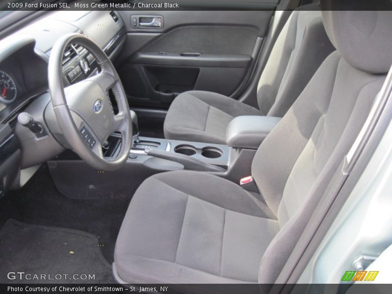 Moss Green Metallic / Charcoal Black 2009 Ford Fusion SEL
