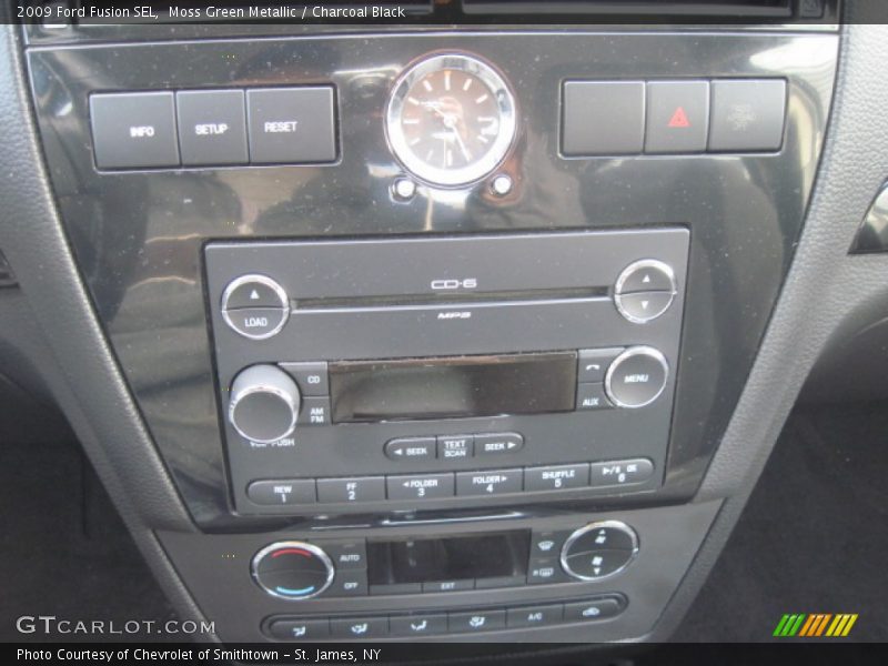 Moss Green Metallic / Charcoal Black 2009 Ford Fusion SEL