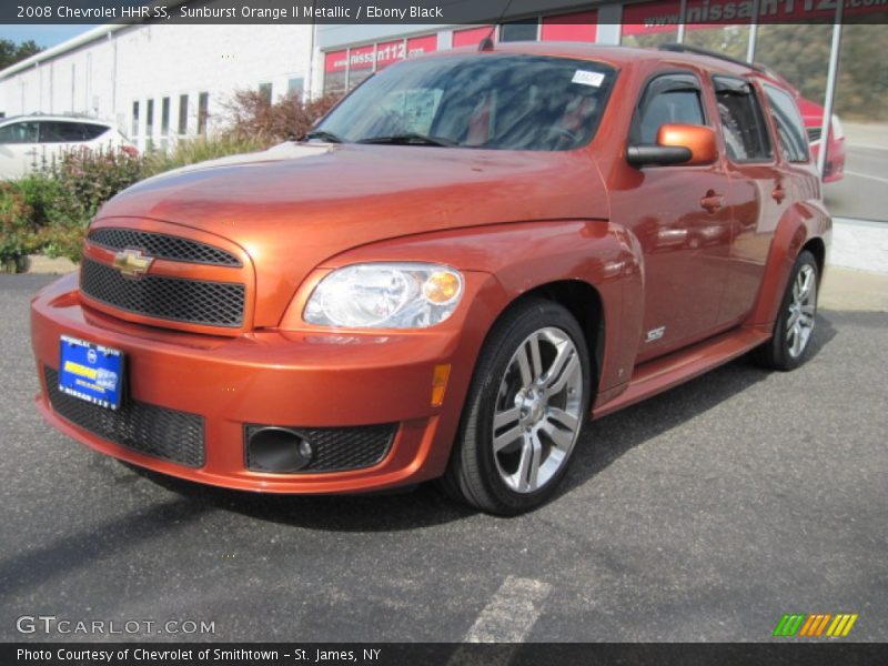 Sunburst Orange II Metallic / Ebony Black 2008 Chevrolet HHR SS