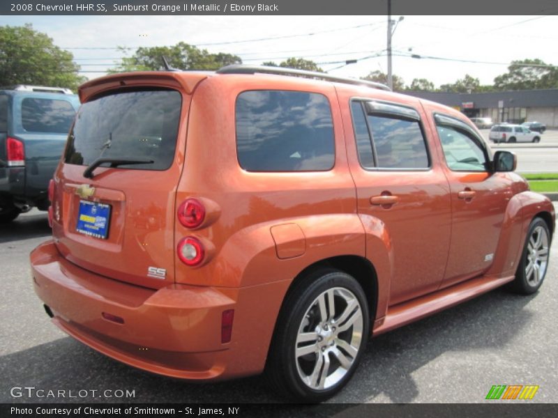 Sunburst Orange II Metallic / Ebony Black 2008 Chevrolet HHR SS