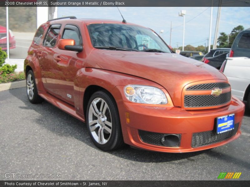 Sunburst Orange II Metallic / Ebony Black 2008 Chevrolet HHR SS