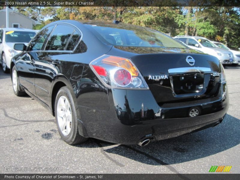 Super Black / Charcoal 2009 Nissan Altima 2.5 SL