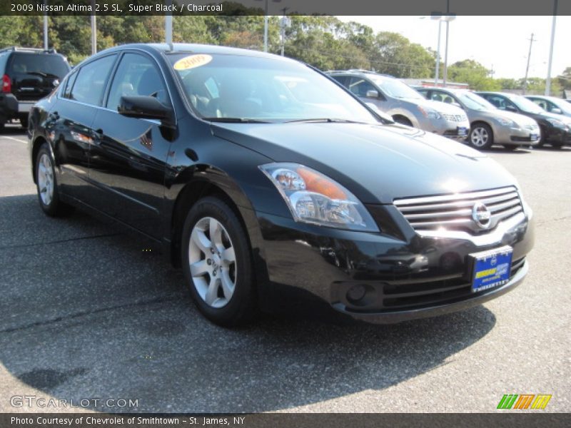 Super Black / Charcoal 2009 Nissan Altima 2.5 SL