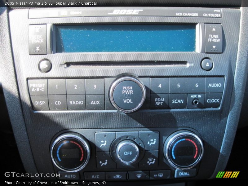 Super Black / Charcoal 2009 Nissan Altima 2.5 SL