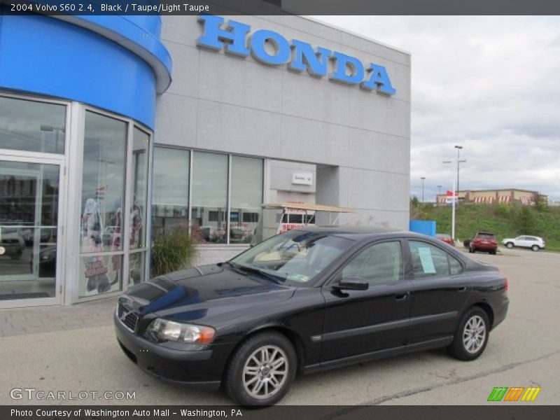 Black / Taupe/Light Taupe 2004 Volvo S60 2.4