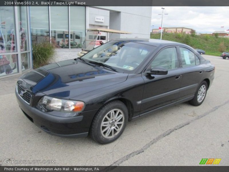 Black / Taupe/Light Taupe 2004 Volvo S60 2.4