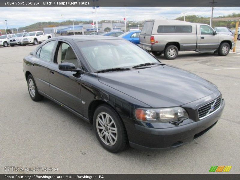 Black / Taupe/Light Taupe 2004 Volvo S60 2.4