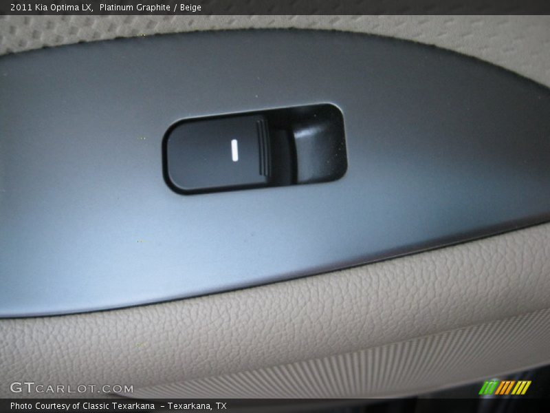 Platinum Graphite / Beige 2011 Kia Optima LX