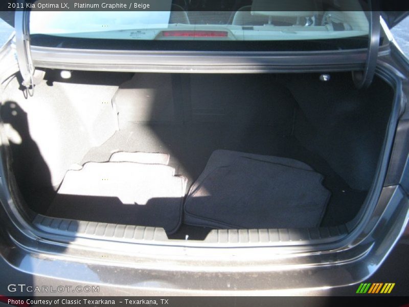 Platinum Graphite / Beige 2011 Kia Optima LX