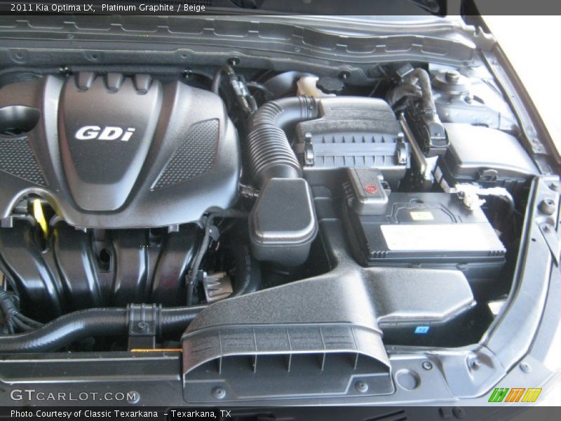 Platinum Graphite / Beige 2011 Kia Optima LX