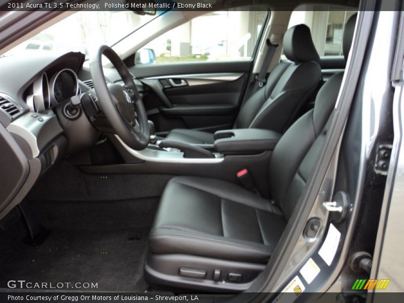  2011 TL 3.5 Technology Ebony Black Interior