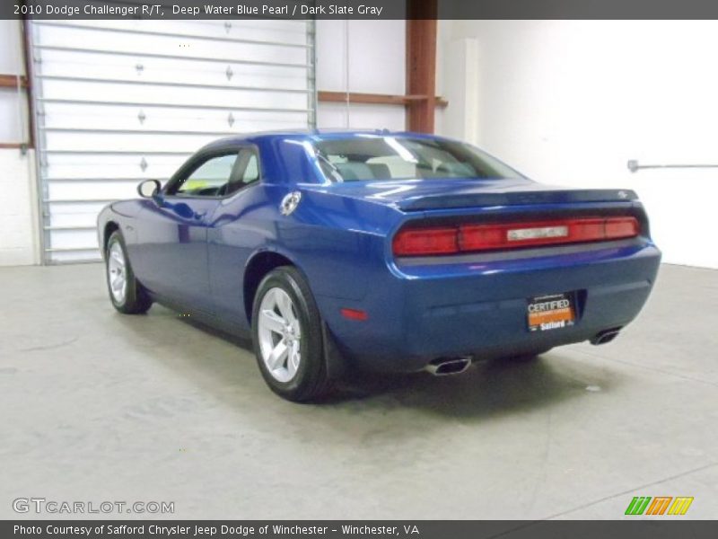  2010 Challenger R/T Deep Water Blue Pearl