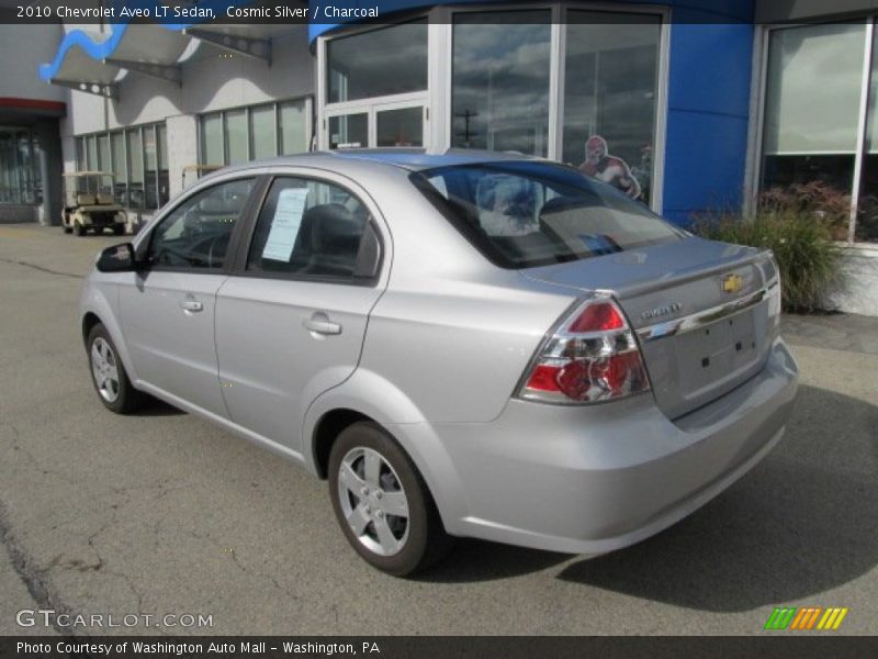 Cosmic Silver / Charcoal 2010 Chevrolet Aveo LT Sedan